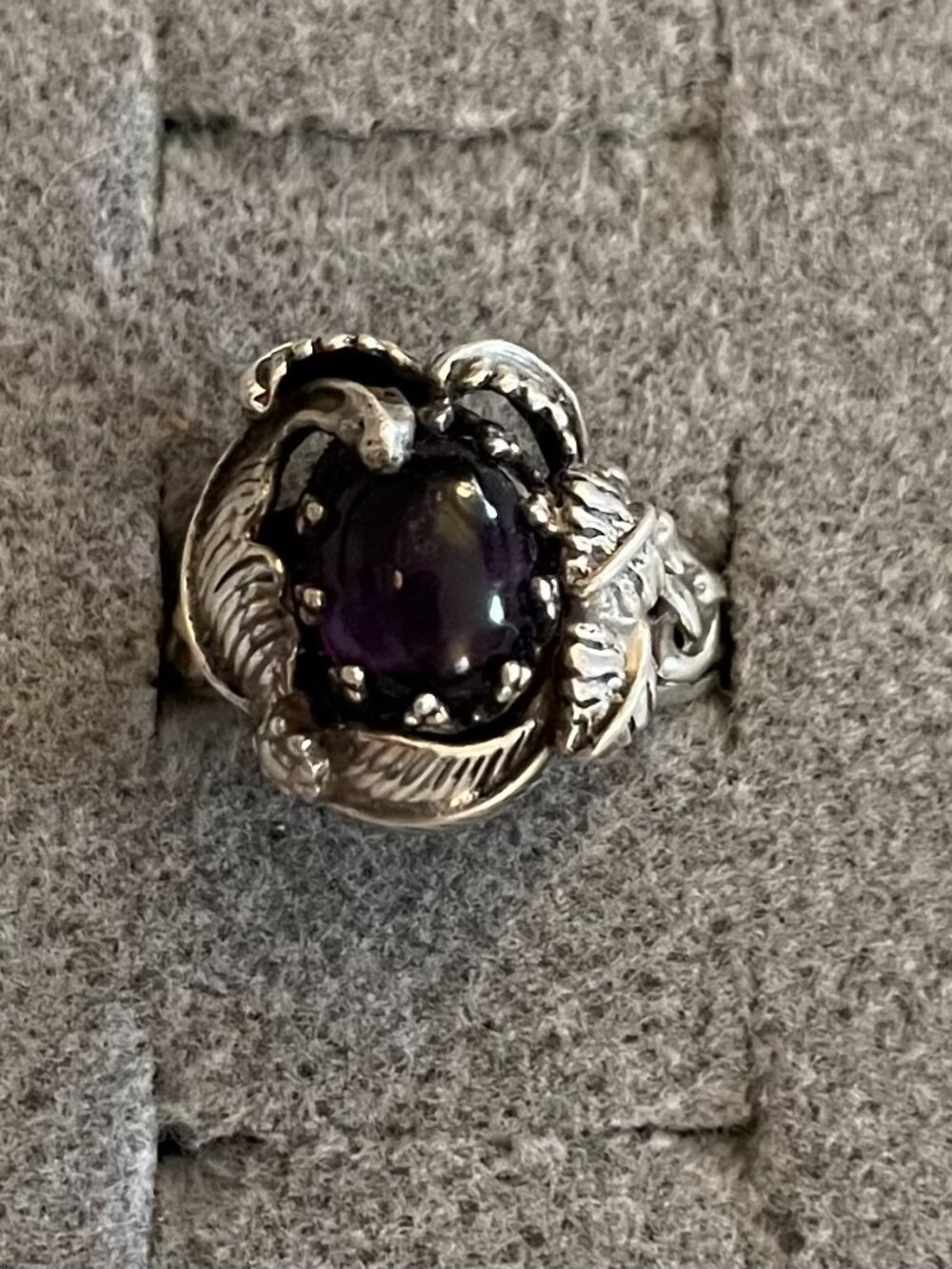 Vintage Sterling Silver Ring Sz 5.5 Handmade Celtic Cross Bob Stringer OOAK $275